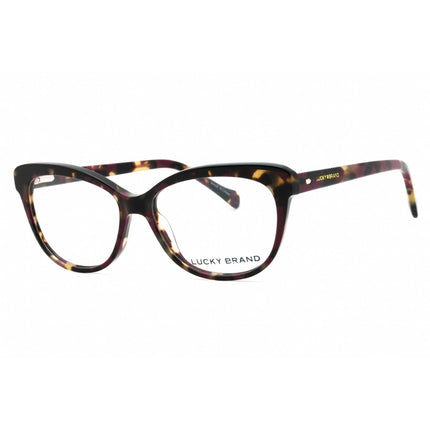 Lucky Brand Women's Eyeglasses - Burgundy/Havana Cat Eye Full Rim Frame | VLBD239 0BUR ,
