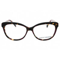 Lucky Brand Women's Eyeglasses - Burgundy/Havana Cat Eye Full Rim Frame | VLBD239 0BUR ,