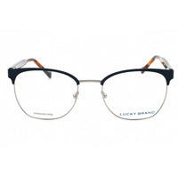 Lucky Brand Men's Eyeglasses - Navy Metal Square Shape Full Rim Frame | VLBD318 0NAV ,