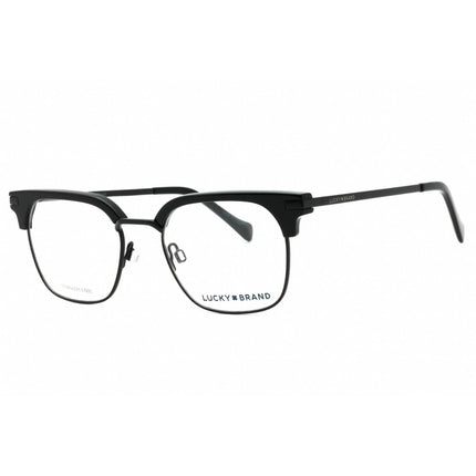 Lucky Brand Men's Eyeglasses - Black Metal Square Shape Full Rim Frame | VLBD322 03KG ,