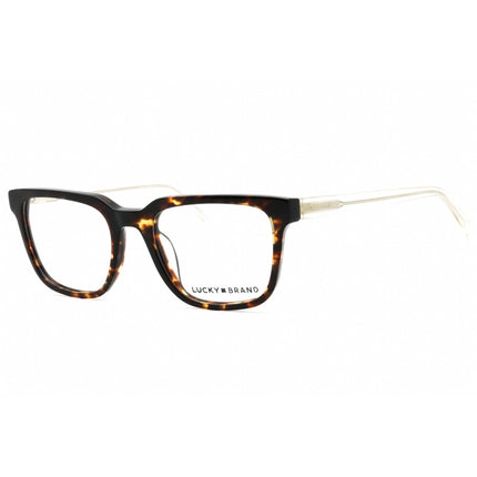Lucky Brand Men's Eyeglasses - Havana Acetate Square Full Rim Frame | VLBD420 0HAV ,