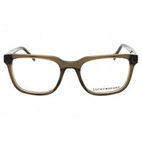 Lucky Brand Men's Eyeglasses - Olive Acetate Square Full Rim Frame | VLBD420 0OLI ,