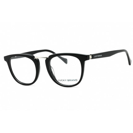 Lucky Brand Men's Eyeglasses - Black Acetate Square Full Rim Frame | VLBD424 0BLA ,