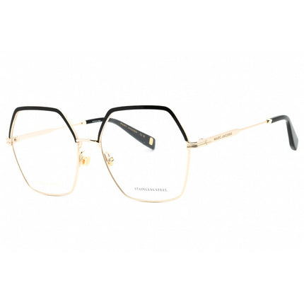 Marc Jacobs Women's Eyeglasses - Gold Black Metal Oversized Frame | MJ 1104 0RHL 00 ,