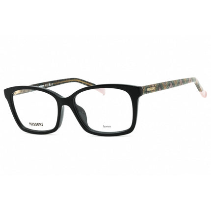 Missoni Women's Eyeglasses - Black Plastic Cat Eye Full Rim Frame | MIS 0150/G 0807 00 ,