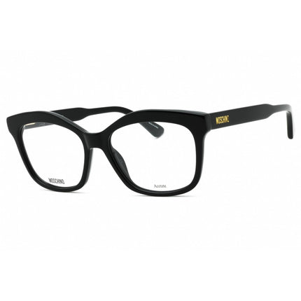 Moschino Women's Eyeglasses - Black Plastic Cat Eye Shape Full Rim Frame | MOS606 807 ,