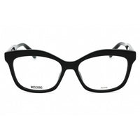 Moschino Women's Eyeglasses - Black Plastic Cat Eye Shape Full Rim Frame | MOS606 807 ,