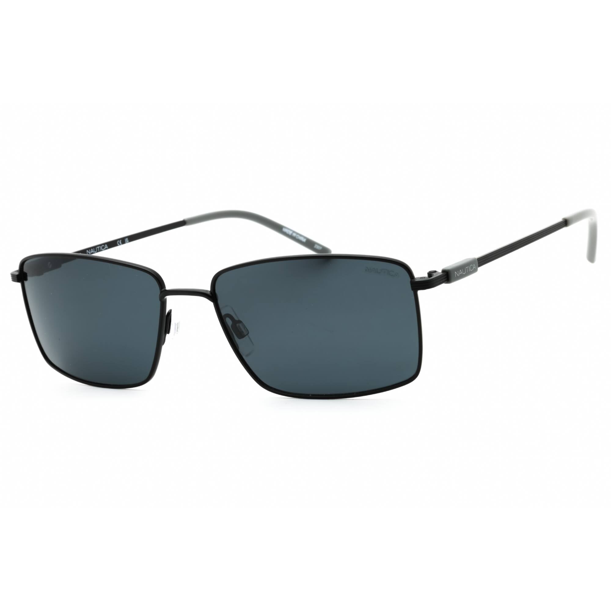 NeverSummer Matte Black Men\'s Sunglasses - Sporty Rectangular Frame Amazon.com: Fayoh Naomi Rectangular Sunglasses Classic Retro  main image 3