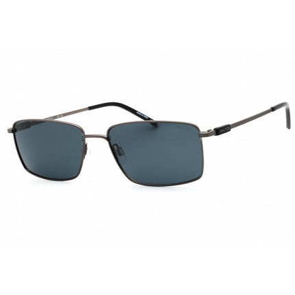 Nautica Men's Sunglasses - Matte Gunmetal Metal Rectangular Full Rim | N5142S 030 ,