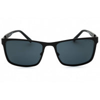 Nautica Men's Sunglasses - Matte Black Metal Rectangular Full Rim Frame | N5146S 005 ,