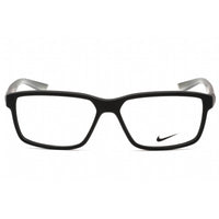 Nike Men's Eyeglasses - Matte Black Plastic Rectangular Full Rim Frame | NIKE 7092 010 ,