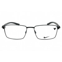 Nike Men's Eyeglasses - Satin Black/Anthracite Rectangular Full Rim | NIKE 8140 001 ,