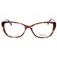 Nine West Women's Eyeglasses - Plum Tortoise Acetate Cat Eye Full Rim | NW5206 265 ,
