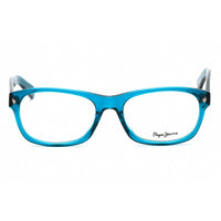 Pepe Jeans Women's Eyeglasses - Turquoise Rectangular Full Rim | PJ LOOP PJ3022 C10 ,