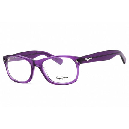 Pepe Jeans Women's Eyeglasses - Purple Rectangular Full Rim Frame | PJ LOOP PJ3022 C11 ,