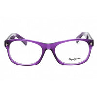 Pepe Jeans Women's Eyeglasses - Purple Rectangular Full Rim Frame | PJ LOOP PJ3022 C11 ,