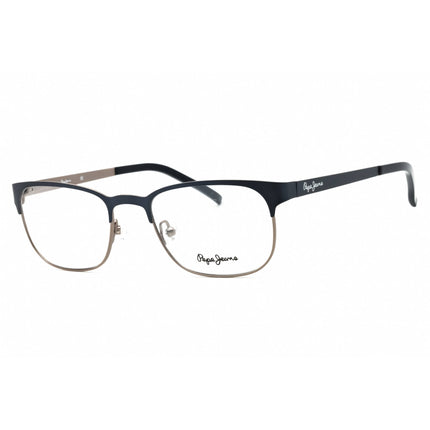 Pepe Jeans Men's Eyeglasses - Blue Metal Rectangular Full Rim | PJ TALLIS 1110 C3 ,