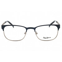 Pepe Jeans Men's Eyeglasses - Blue Metal Rectangular Full Rim | PJ TALLIS 1110 C3 ,