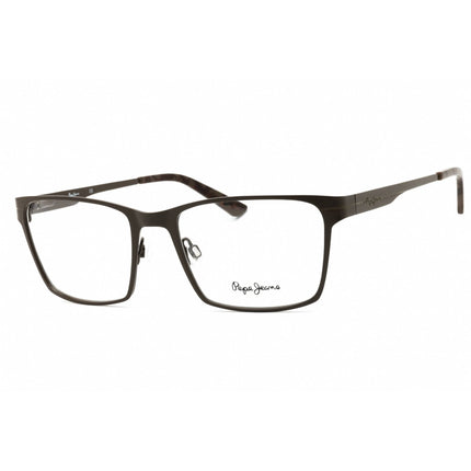 Pepe Jeans Men's Eyeglasses - Brown Metal Square Full Rim Frame | PJ1256 DECLAN C2 ,