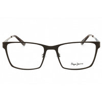 Pepe Jeans Men's Eyeglasses - Brown Metal Square Full Rim Frame | PJ1256 DECLAN C2 ,