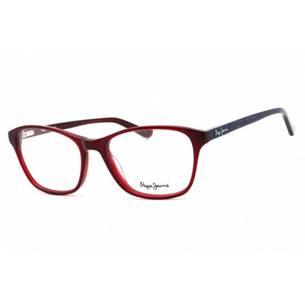 Pepe Jeans Women's Eyeglasses - Burgundy Cat Eye Full Rim Frame | PJ3193 JOLIE C3 ,