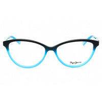 Pepe Jeans Women's Eyeglasses - Blue Plastic Cat Eye Full Rim Frame | PJ3224 WILLOW C4 ,