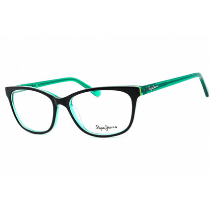 Pepe Jeans Women's Eyeglasses - Blue Plastic Cat Eye Full Rim Frame | PJ3276 MIA C5 ,
