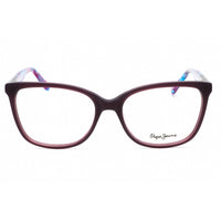 Pepe Jeans Women's Eyeglasses - Purple Plastic Cat Eye Full Rim Frame | PJ3319 C3 ,