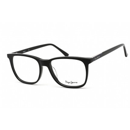 Pepe Jeans Unisex Eyeglasses - Black Plastic Square Shape Full Rim Frame | PJ3324 C1 ,