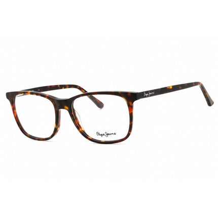 Pepe Jeans Men's Eyeglasses - Tortoise Plastic Square Shape Full Rim Frame | PJ3324 C2 ,
