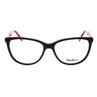 Pepe Jeans Women's Eyeglasses - Burgundy Square Full Rim Frame | PJ3335 SANDRA C3 ,