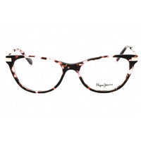 Pepe Jeans Women's Eyeglasses - Pink/Tortoise Plastic Cat Eye Full Rim | PJ3426 C2 ,
