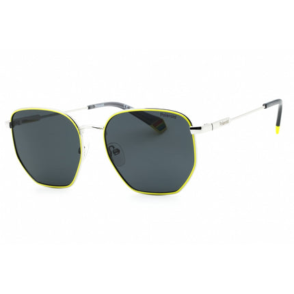 Polaroid Core Men's Sunglasses - Palladium Yellow Metal Frame | PLD 6214/S/X 0KU2 M9 ,