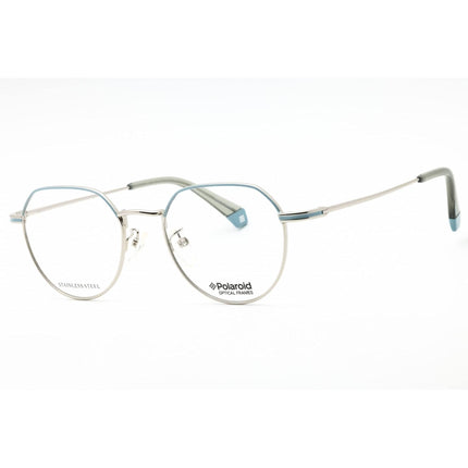 Polaroid Core Women's Eyeglasses - Silver Green Metal Geometric | PLD D362/G 0427 00 ,