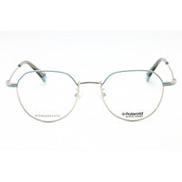 Polaroid Core Women's Eyeglasses - Silver Green Metal Geometric | PLD D362/G 0427 00 ,