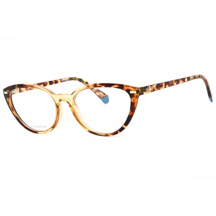 Polaroid Core Women's Eyeglasses - Havana Beige Cat Eye Full Rim | PLD D432 0XLT 00 ,
