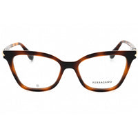 Salvatore Ferragamo Women's Eyeglasses - Tortoise Cat Eye Full Rim Frame | SF2991 240 ,