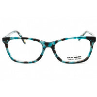 Skechers Women's Eyeglasses - Blue/Other Plastic Square Shape Full Rim | SE2154 092 ,