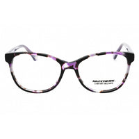 Skechers Women's Eyeglasses - Coloured Havana Cat Eye Full Rim Frame | SE2211 055 ,