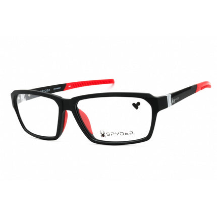 Spyder Men's Eyeglasses - Black Diamond Injected Propionate Rectangular | SP4017 001 ,