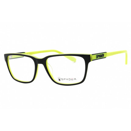 Spyder Men's Eyeglasses - Black Citron Acetate Square Full Rim Frame | SP4024 011 ,