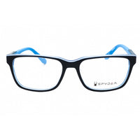 Spyder Men's Eyeglasses - Clear Demo Lens Navy Acetate Square Full Rim | SP4024 414 ,