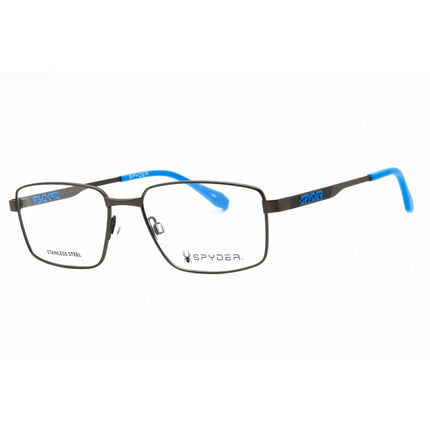 Spyder Men's Eyeglasses - Graphite Metal Square Shape Full Rim 53mm Frame | SP4025 033 ,