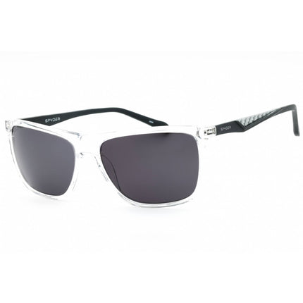Spyder Men's Sunglasses - Ice Acetate Rectangular Shape Full Rim Frame | SP6029 000 ,