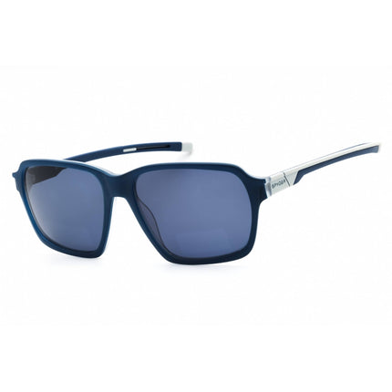 Spyder Men's Sunglasses - Grey Lens Navy Acetate Square Full Rim Frame | SP6032 414 ,