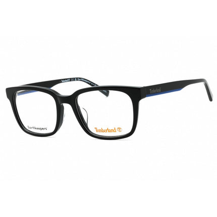 Timberland Men's Eyeglasses - Shiny Black Acetate Square Full Rim Frame | TB1846-H 001 ,