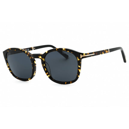Tom Ford Men's Sunglasses - Dark Havana Acetate Square Full Rim Frame | FT1020 52A ,