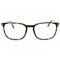 Tom Ford Men's Eyeglasses - Dark Havana Acetate Square Full Rim Frame | FT5699-B 052 ,
