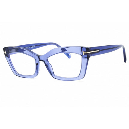 Tom Ford Women's Eyeglasses - Shiny Lilac Acetate Cat Eye Full Rim | FT5766-B 078 ,