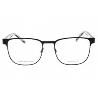 Tommy Hilfiger Men's Eyeglasses - Matte Black Metal Square Frame | TH 1943 0003 00 ,